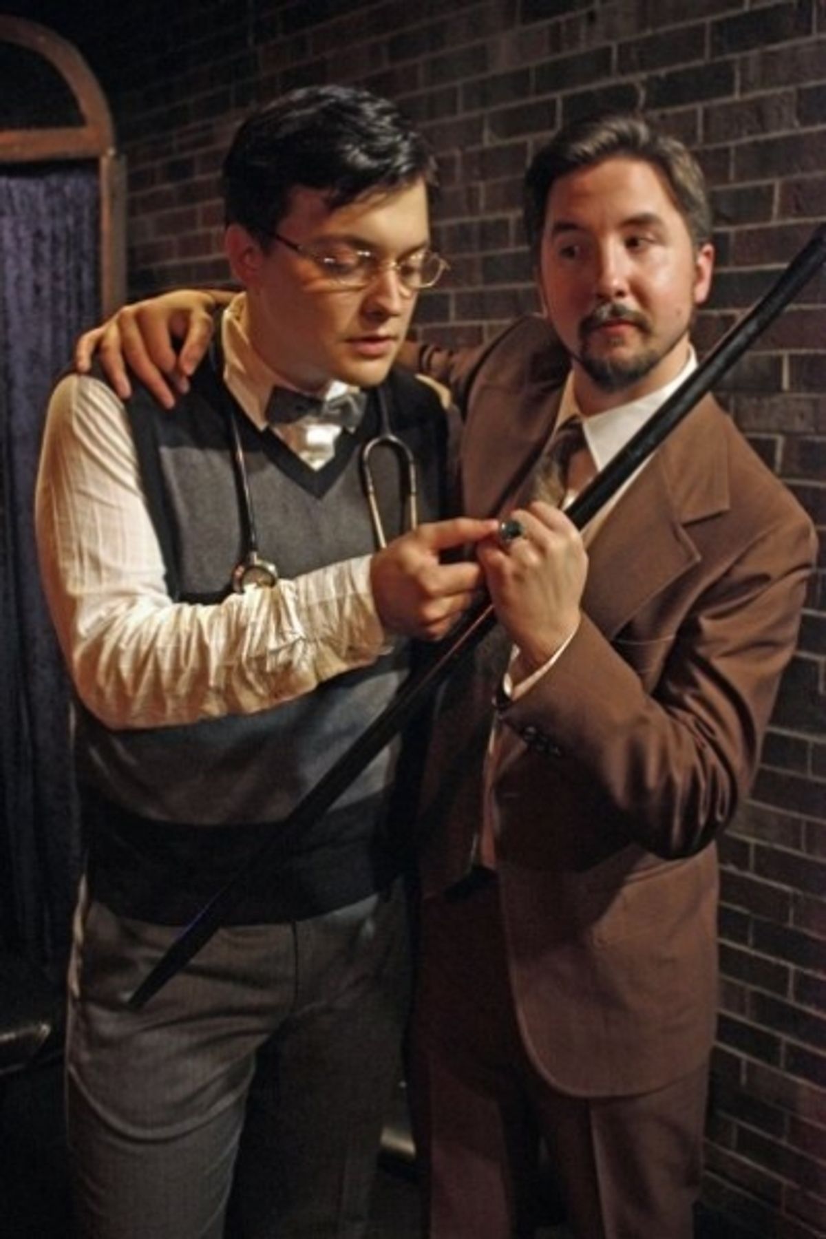 Mike Tepeli and Bryan Campbell at 